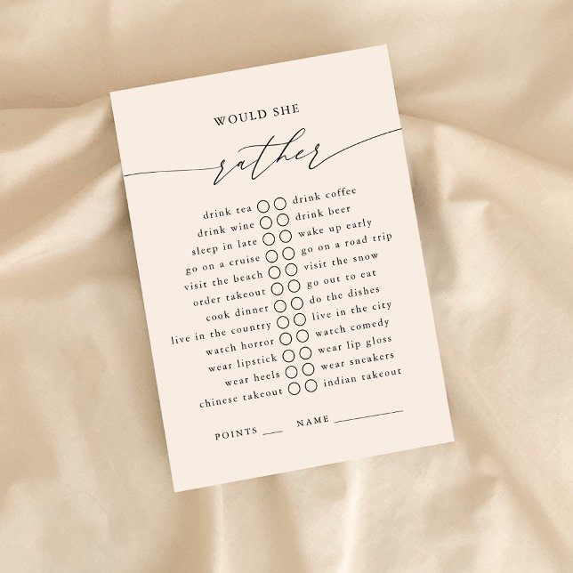 Würde sie eher Party spielen Begleitkarte (Von Creator hochgeladen)