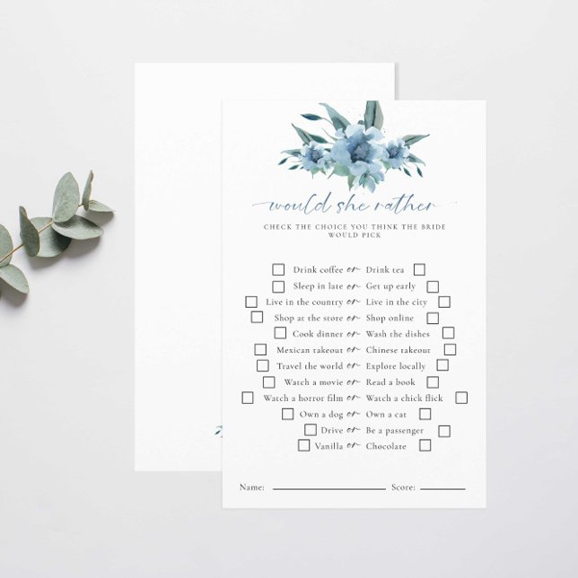 Würde sie etwas blaues Brautparty machen? (Von Creator hochgeladen)