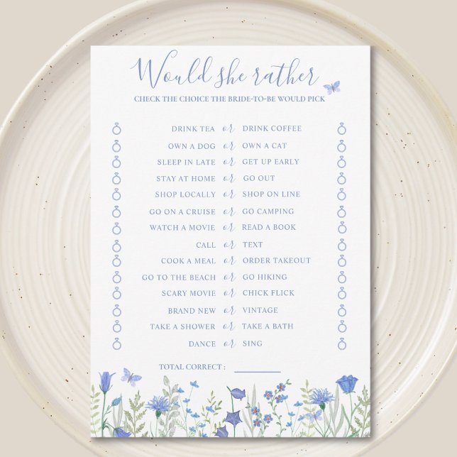Würde sie lieber Brautparty-Spielkarte haben? Einladung (Von Creator hochgeladen)