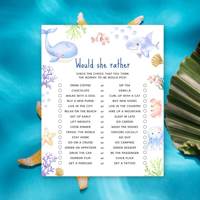 Würde sie lieber eine Ozeanbabydusche spielen? (Von Creator hochgeladen)