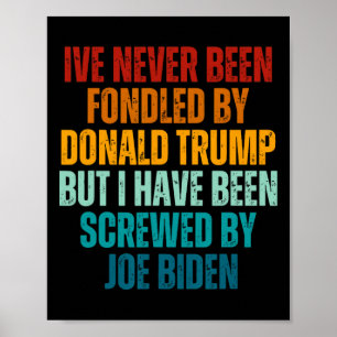 wurde von Donald Trump von Joe B abgeschirmt Poster