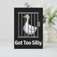 Wurde zu albern Lustige Gans Wortwitz Humor Tierli