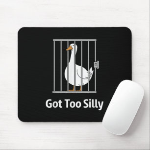 Wurde zu albernem lustigen Gans-Wortspiel-Humor fü Mousepad
