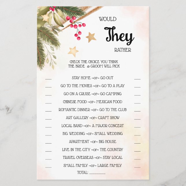 Würden sie lieber den Flyer der Weihnachtsdusche-S (Vorne)