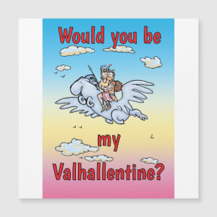 Würdest du meine Valhallentin-Magnetkarte sein Magnetkarte