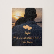 Würdest du mich heiraten? Foto und Text