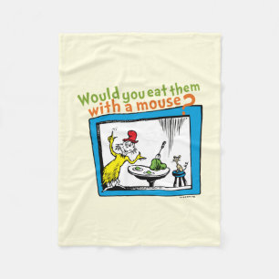 Würdest du sie mit einer Maus essen? Fleecedecke