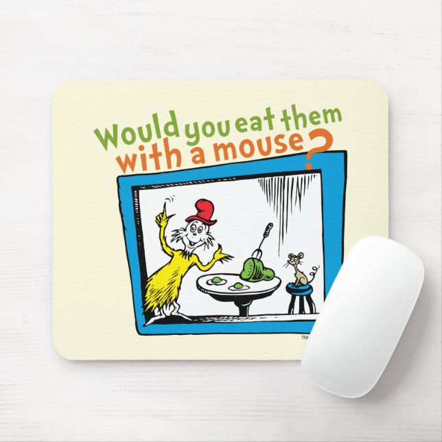 Würdest du sie mit einer Maus essen? Mousepad (Mit Mouse)