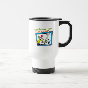 Würdest du sie mit einer Maus essen? Reisebecher