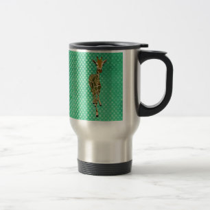Würdevolle Giraffe Pokadot Reise-Tasse Reisebecher