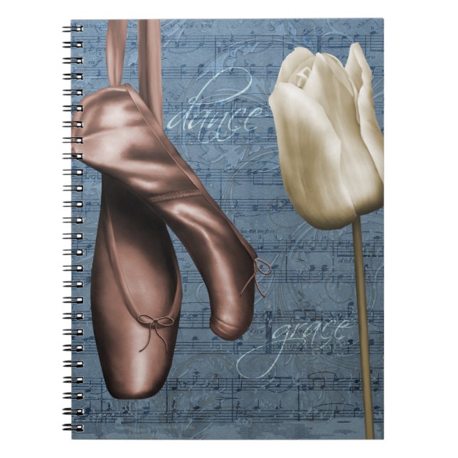 Würdevoller Tanz Notizblock (Vorderseite)