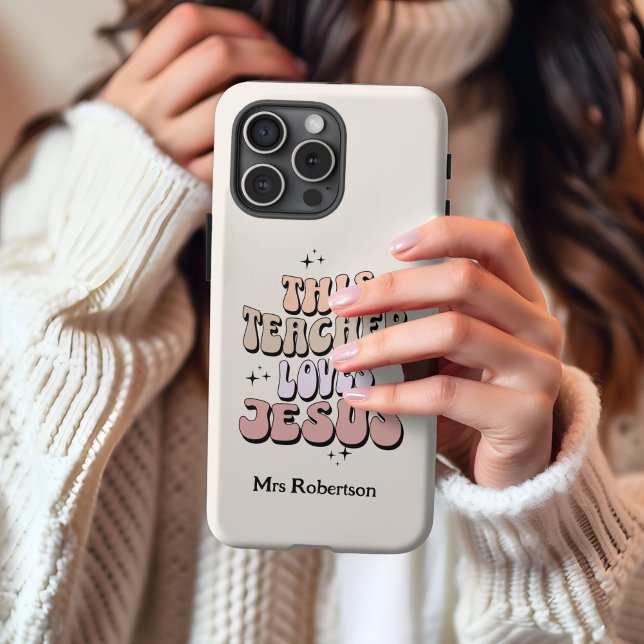 Würdigung der Lehrer des Retro-Glaubens Case-Mate iPhone Hülle (Von Creator hochgeladen)