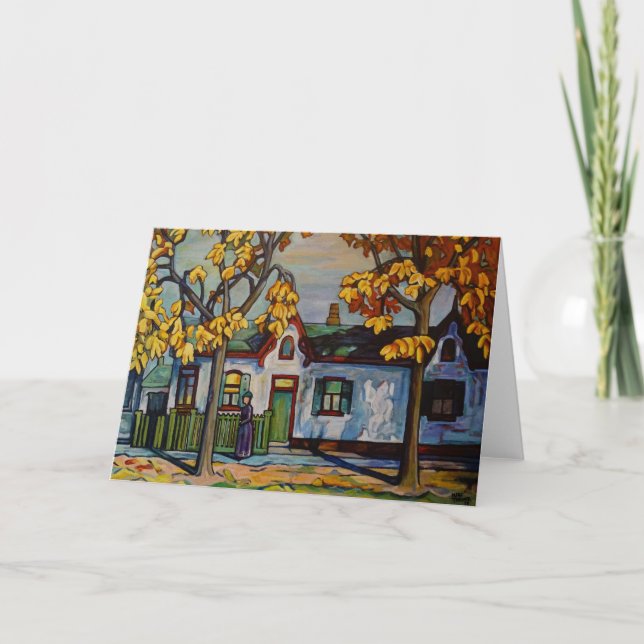 Würdigung von Lawren Harris - Grußkarte Karte (Vorderseite)