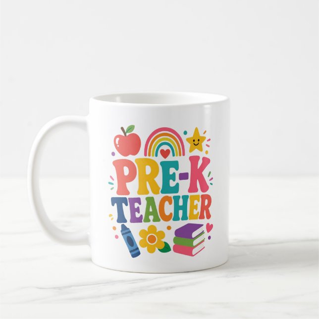 Würdigung von Vorschullehrern Kaffeetasse (Links)