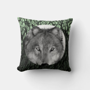 Wurf Kissen Wolf