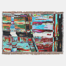 Wurfdecke Collapse Reflection Abstract Design Decke