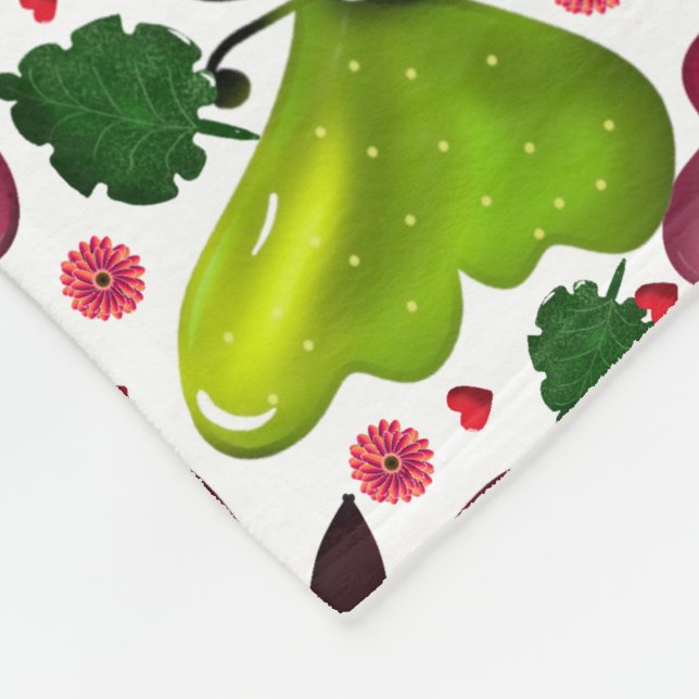 Wurfdecke Fleecedecke (Ecke)