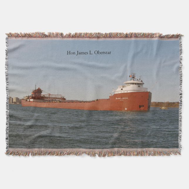 Wurfdecke Hon James L. Oberstar Decke (Vorderseite)