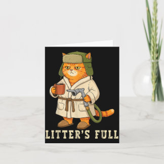 Würfe voll lustige Katze Weihnachten Gpy für Katze Karte