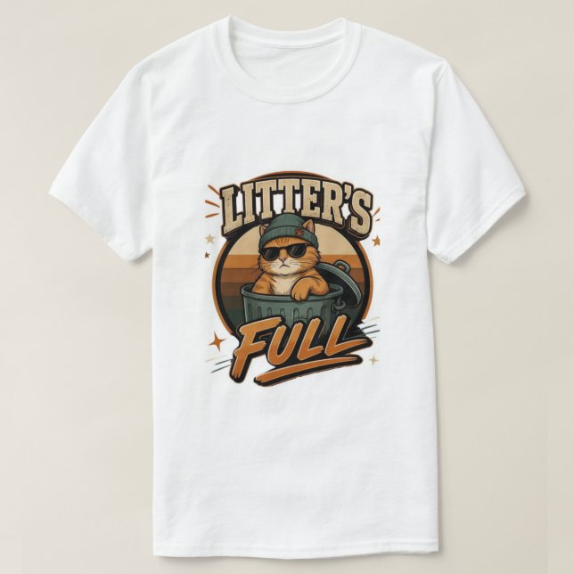 Würfe Voll T-Shirt (Design vorne)