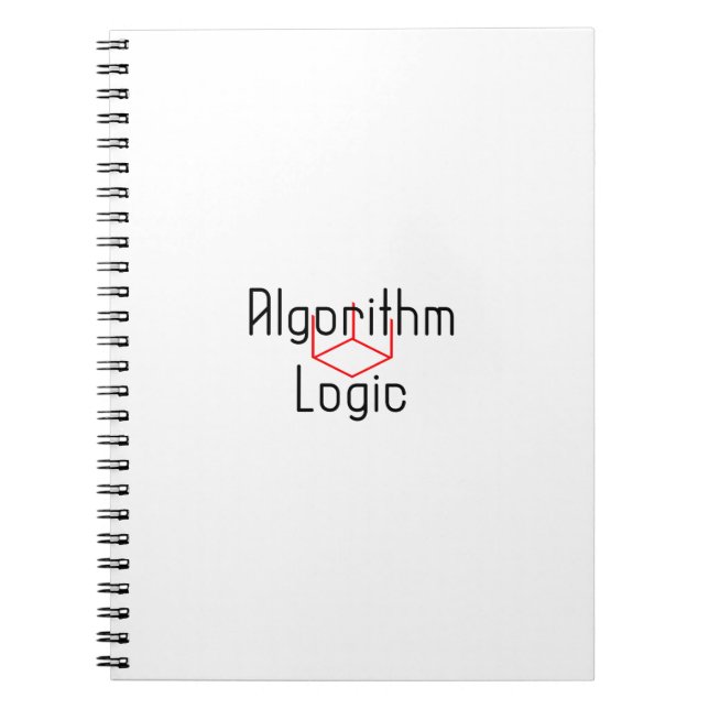 Würfel-Algorithmus-Logik-Geschwindigkeit, die Notizblock (Vorderseite)