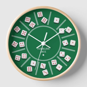 Würfel am Spieltisch rund um die Uhr