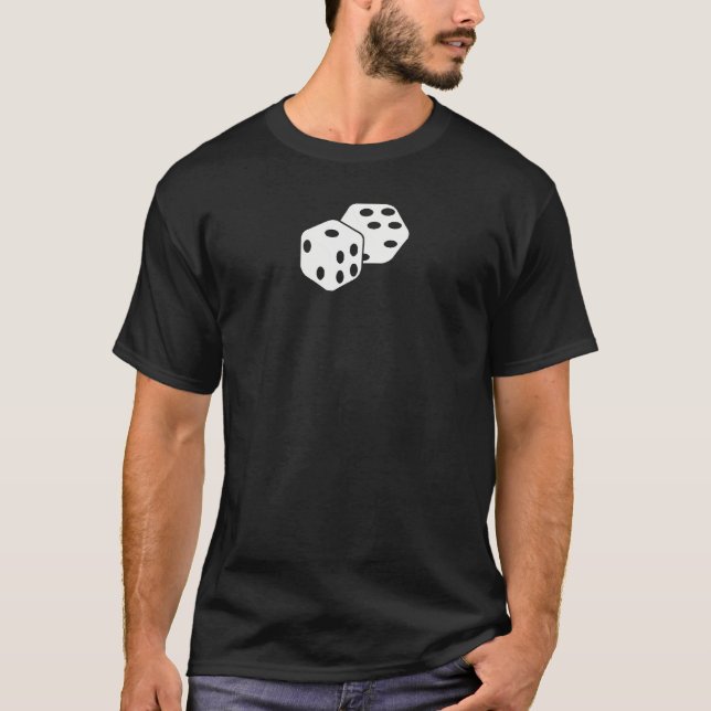 Würfel-Dunkelheits-Kleid T-Shirt (Vorderseite)
