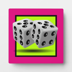 Würfel Fotoplatte