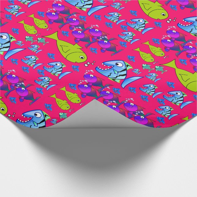 Würfel Geschenkpapier (Ecke)