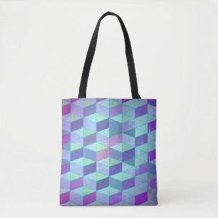 Würfel in Dreiecke geometrisches Muster