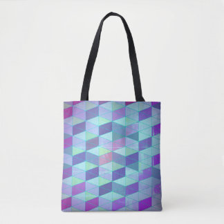 Würfel in Dreiecke geometrisches Muster