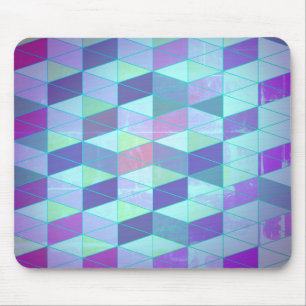 Würfel in Dreiecke geometrisches Muster Mousepad