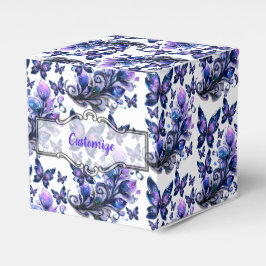 Würfel mit Schmetterlingsmuster Cosmic Sparkle Geschenkschachtel