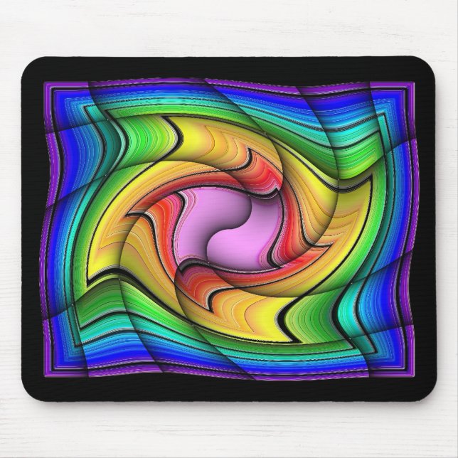 Würfel Mousepad (Vorne)