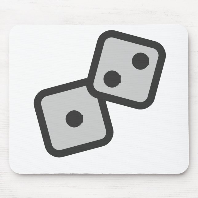 Würfel Mousepad (Vorne)