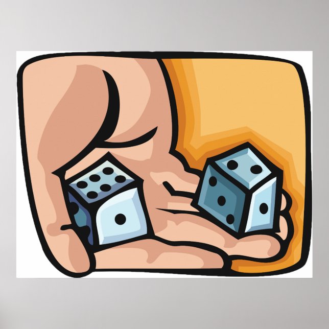 Würfel Poster (Vorne)