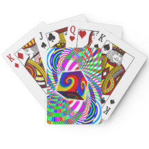 Würfel schweben über Mathe Art