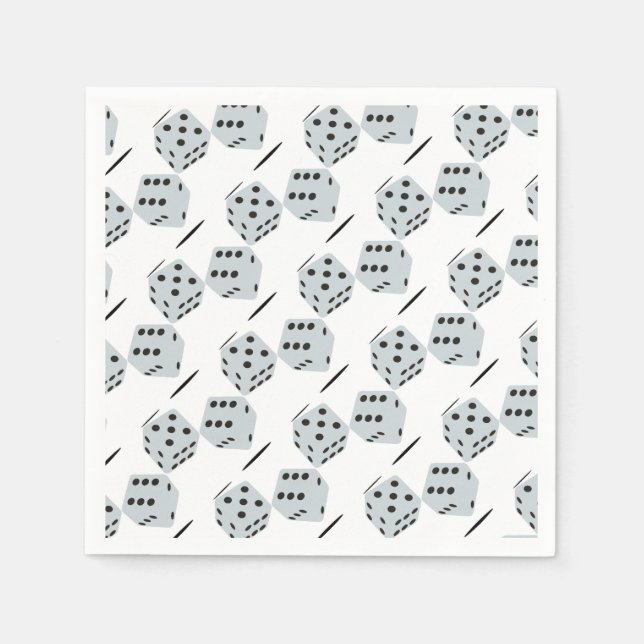 Würfel Serviette (Vorderseite)