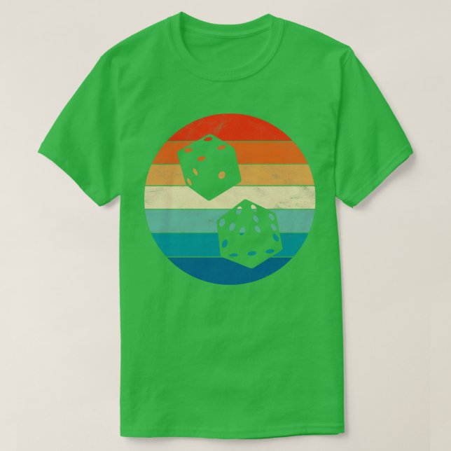 Würfel T-Shirt (Design vorne)