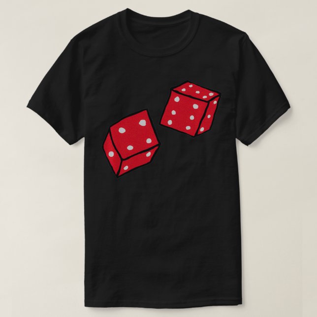 Würfel T-Shirt (Design vorne)