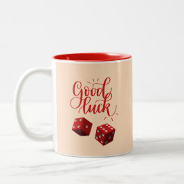 Würfel Zweifarbige Tasse