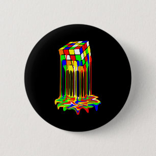 würfelfarbige phantastische Grafik Button