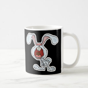 würfeliges Kaninchen Kaffeetasse