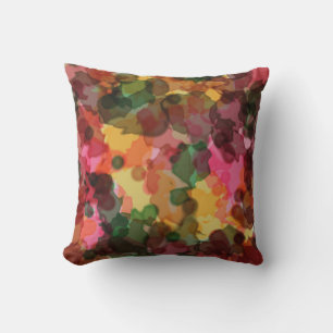 Wurfkissen, Aquarell Frühlingsblumen Kissen