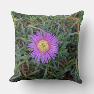 Wurfkissen - Blumenreihe Iceplant-Blüte - Kissen