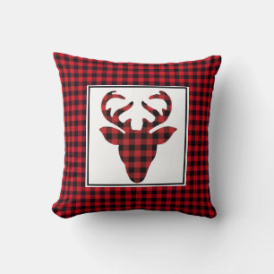 Wurfkissen-Buffalo-Karo Kissen