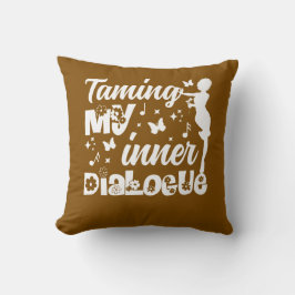 Wurfkissen Inner Child & Healing Kissen Braun