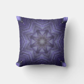 Wurfkissen Lila Musterdesign Kissen