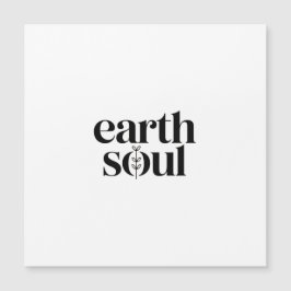 Wurfkissen Magnetkarte