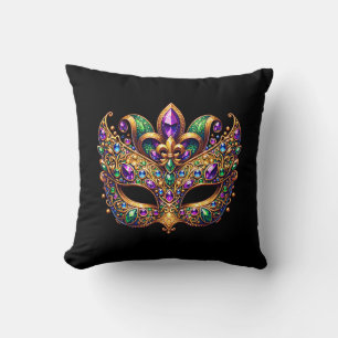 Wurfkissen Mardi Gras Kissen